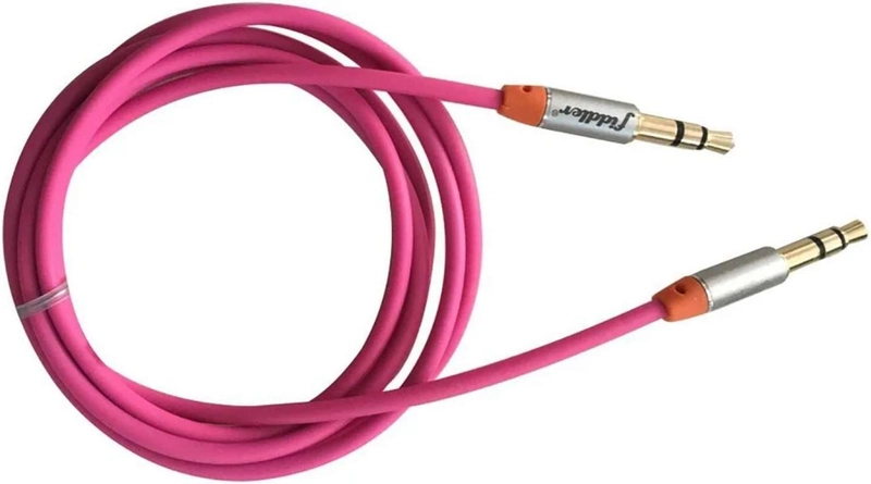 CABLE AUXILIAR AUDIO MINI PLUG JACK 3.5MM PARLANTE RADIO MP3 FD-A002P - 1