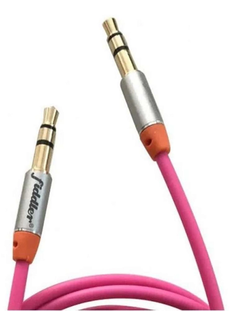 CABLE AUXILIAR AUDIO MINI PLUG JACK 3.5MM PARLANTE RADIO MP3 FD-A002P - 2