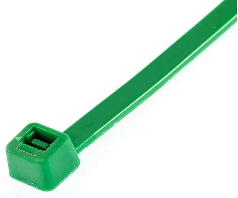 25X AMARRAS PLASTICAS VERDE 20 CM PARA CABLES TRILLAJE 20 CENTIMETROS - 2