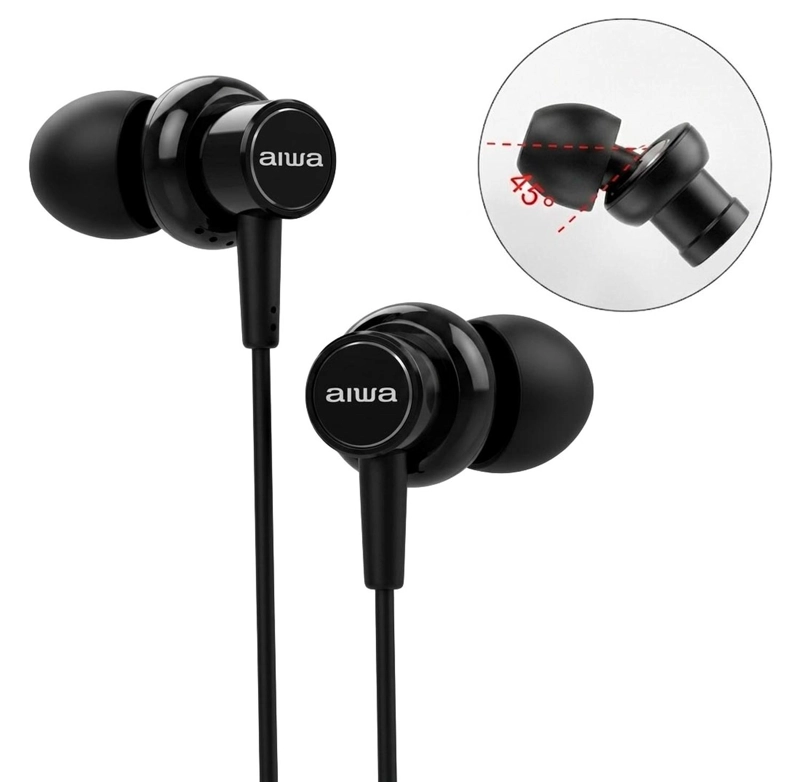 AUDIFONO MANOS LIBRE ALAMBRICO AIWA I-50 ORIGINAL - 1