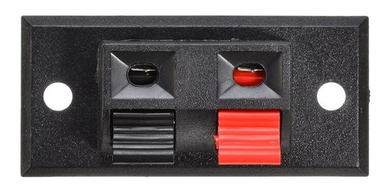 CONECTOR DE PARLANTE TERMINAL REPUESTO AUDIO ALTAVOZ HEMBRA - 1