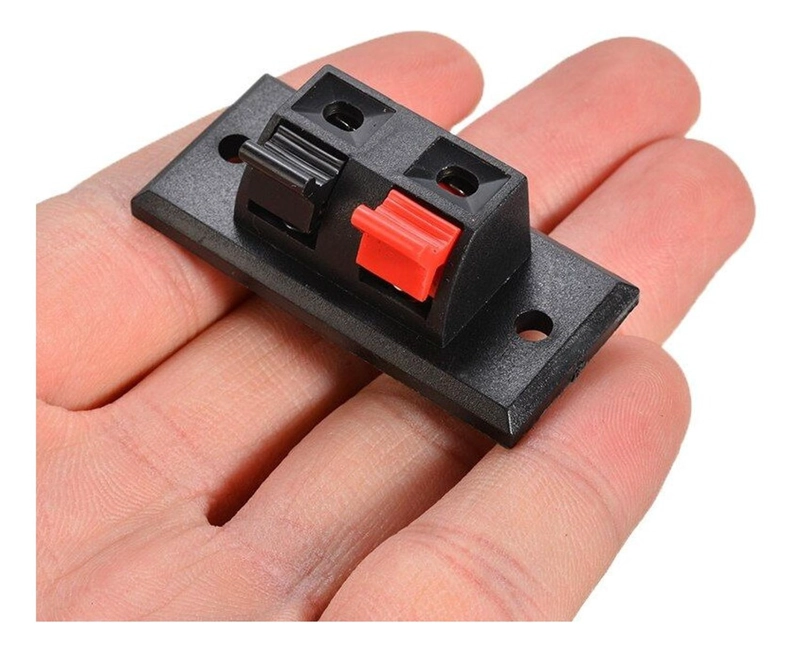 CONECTOR DE PARLANTE TERMINAL REPUESTO AUDIO ALTAVOZ HEMBRA - 8
