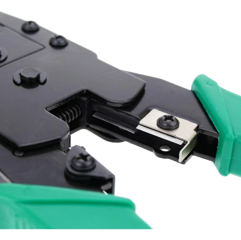 CRIMPEADORA CORTA ARMAR CABLE DE RED TELEFONO RJ45 RJ11 RJ12 - 4