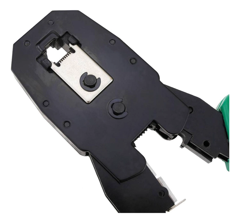 CRIMPEADORA CORTA ARMAR CABLE DE RED TELEFONO RJ45 RJ11 RJ12 - 8