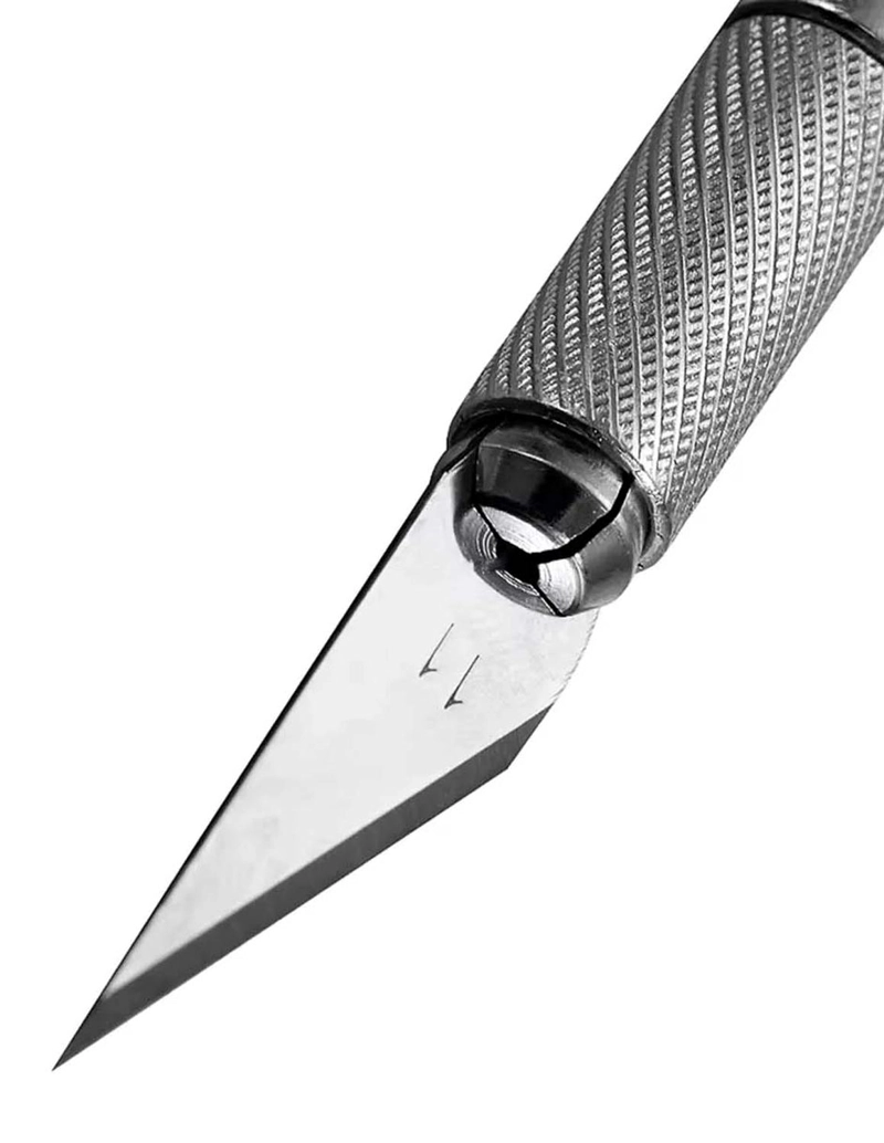 5X HOJA CUCHILLA REPUESTO BISTURI ESCALPELO CUTTER UNIVERSAL - 3