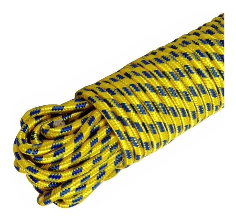 CUERDA SOGA CORDEL AMARRA MULTIPROPOSITO 4MM X 15 METROS - 4