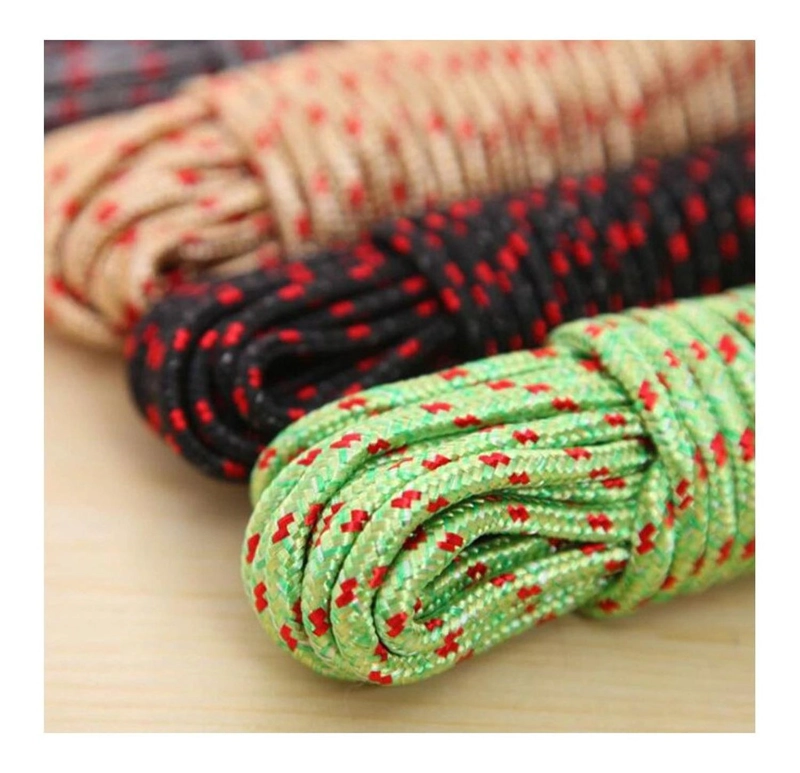 CUERDA SOGA CORDEL AMARRA MULTIPROPOSITO 4MM X 15 METROS - 8