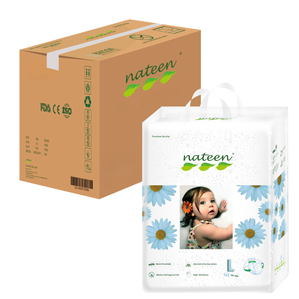 PAÑELES NATEEN ECOLÓGICOS L 128 UNIDADES - 1