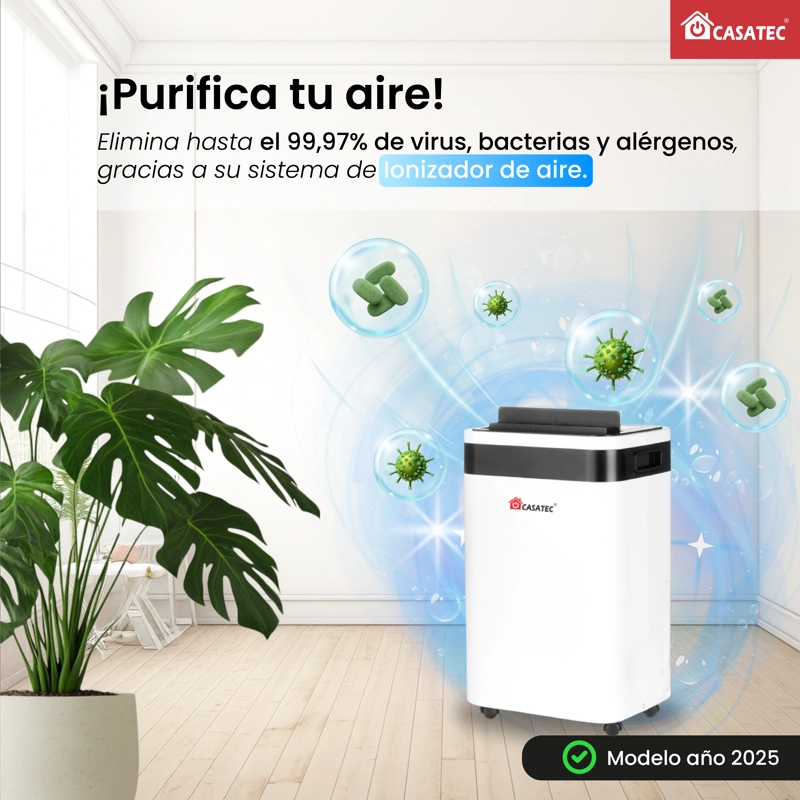 DESHUMIDIFICADOR DE AIRE GTD-250 Plus WIFI 40M2/ CASATEC - 5