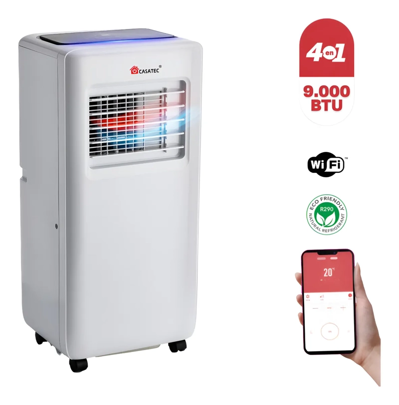 Aire Acondicionado Portátil 9000 BTU WI-FI 4 en 1 ULTRADRY500 - 1