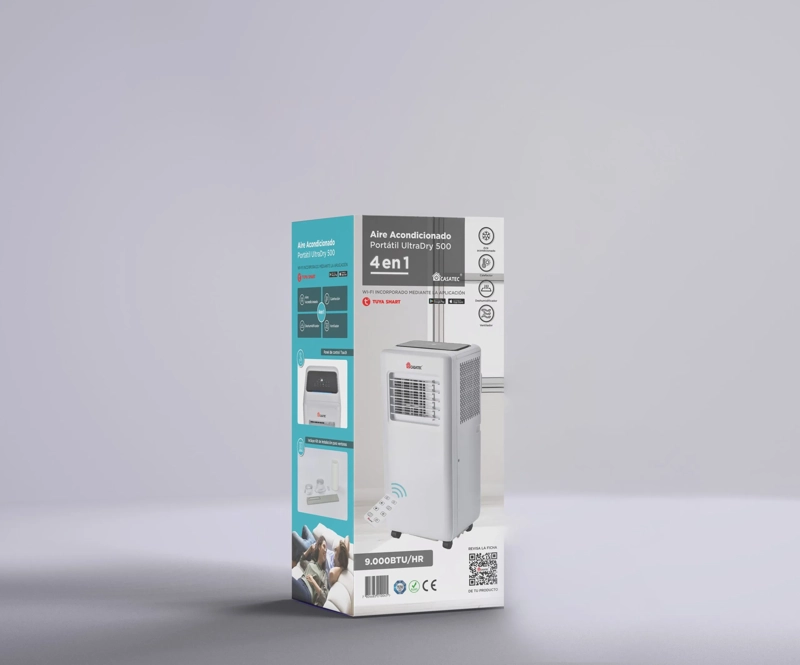 Aire Acondicionado Portátil 9000 BTU WI-FI 4 en 1 ULTRADRY500 - 7