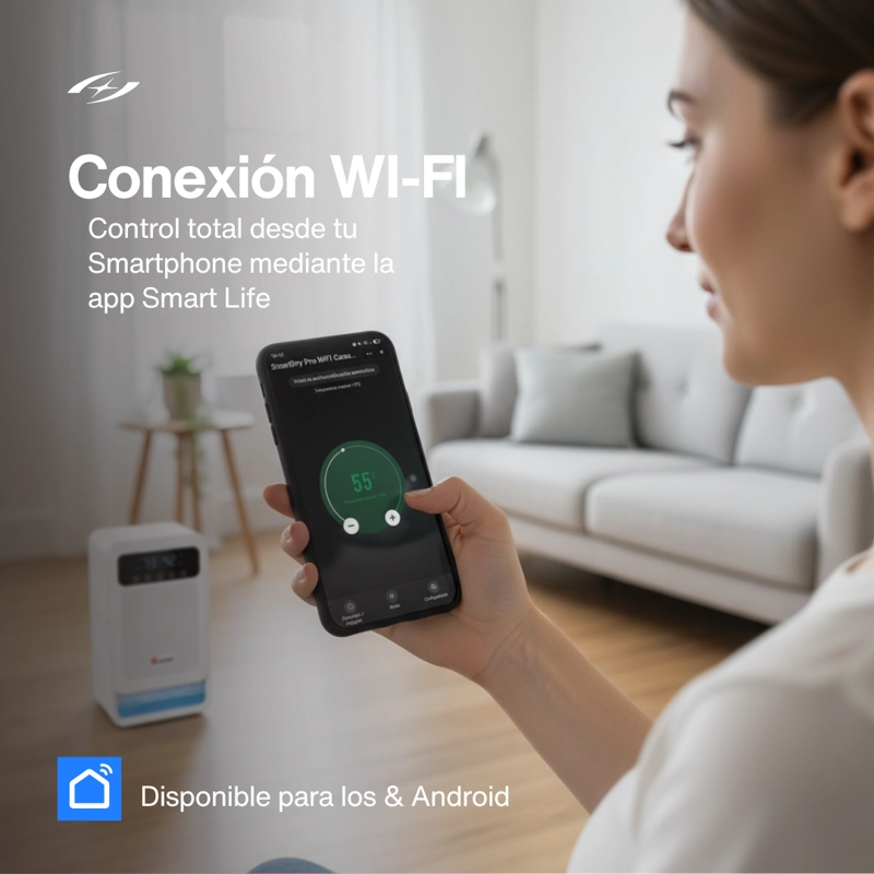 Deshumidificador De Aire Smartdry Pro Con Ionizador De Aire 3.8 Lts - 7