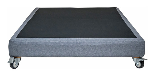 BASE DE 1 PLAZA Y MEDIA - RUEDA DELUXE APTA PARA ASPIRADORA - LARGO 190 CM - BOX 8 CM - 2