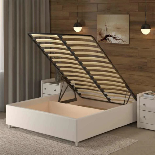 2 ESTRUCTURAS PARA CAMA ABATIBLE DE 2 PLAZAS - HORIZONTAL - COLOR_80: GRIS - 3