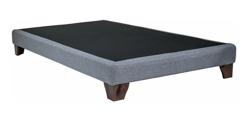 BASE DE CAMA 1 PLAZA - CON PATAS DE ALTURA: 11 CM - LARGO 190 CM - BOX 8 CM - 1