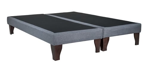 BASE PARA CAMAS KING - CON PATAS DE ALTURA: 19.5 CM - BOX 13 CM - 1