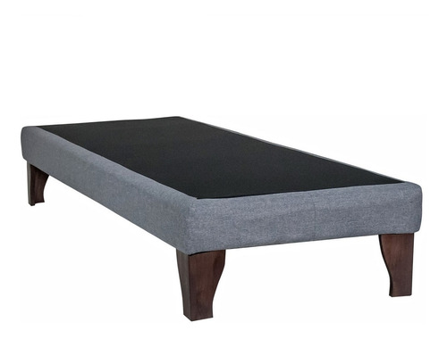 BASE DE CAMA 1 PLAZA - CON PATAS DE ALTURA: 19,5 CM - LARGO 190 CM - BOX 8 CM - 1