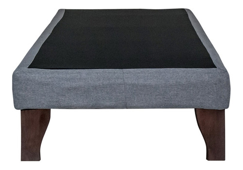 BASE DE CAMA 1 PLAZA - CON PATAS DE ALTURA: 19,5 CM - LARGO 190 CM - BOX 8 CM - 2