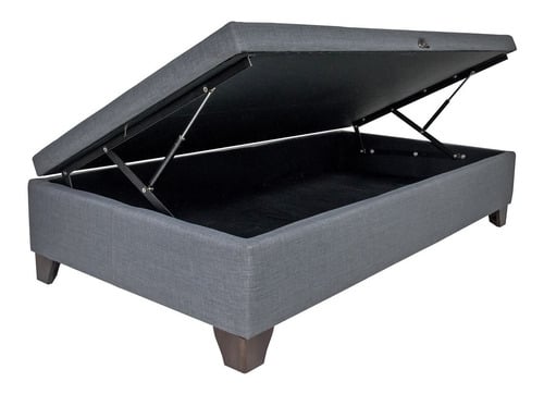 BASE BAUL 1.5 PLAZAS - LARGO 190 CM - PATA 11 CM - 1