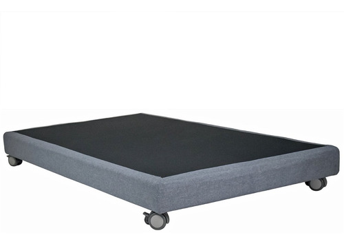 BASE DE 1 PLAZA - CON RUEDAS LOGO - LARGO 190 CM - BOX 8 CM - 1