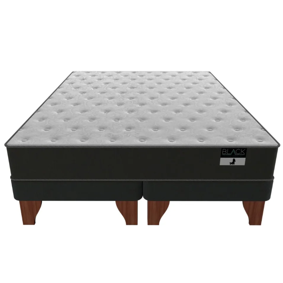 CAMA 2 PLAZA MODELO BLACK LARGO 190 CM - 2