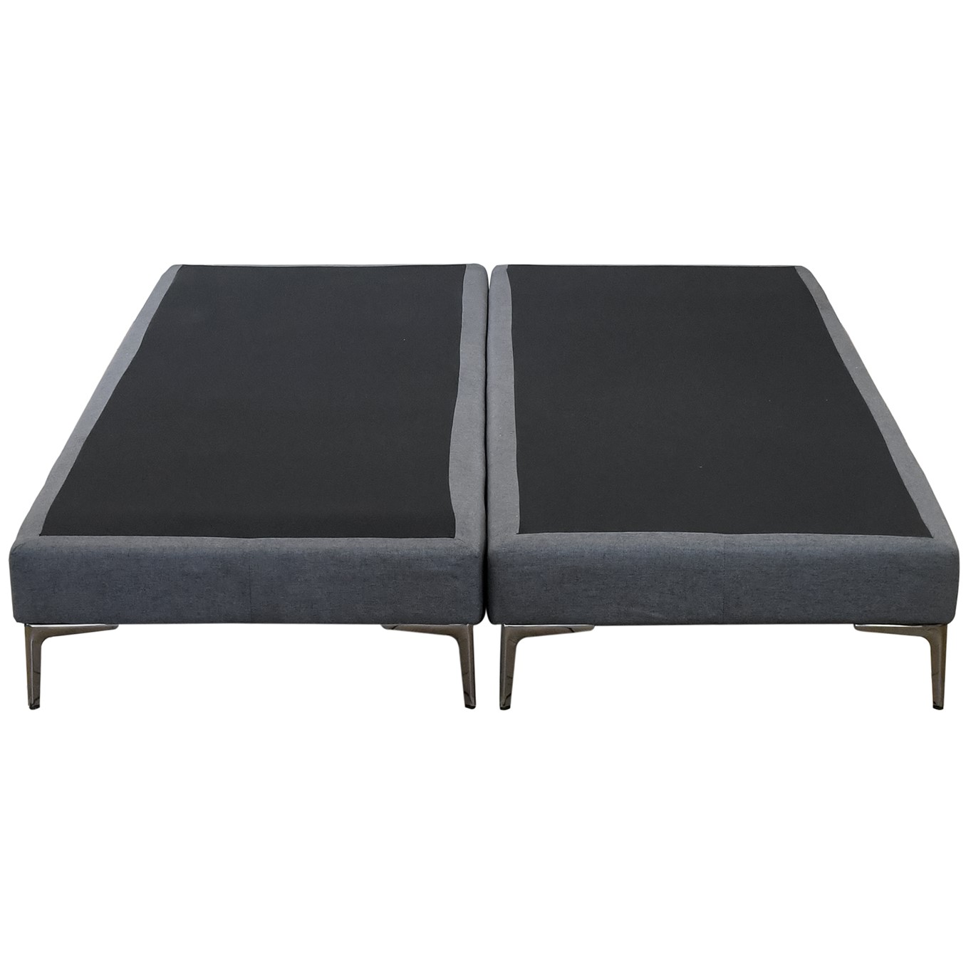 CAMA TRADICIONAL SUPER KING + COLCHON PREMIUM CIC / PATAS DE METAL 15 CM - 3