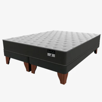 CAMA 2 PLAZA MODELO BLACK LARGO 200 CM - 1