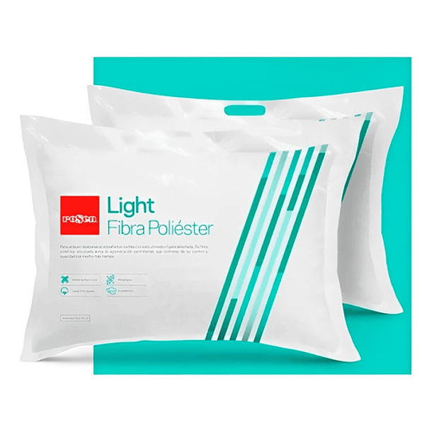 PACK 2 ALMOHADAS LIGHT AMERICANA 50 X 70 CM - ROSEN - 1