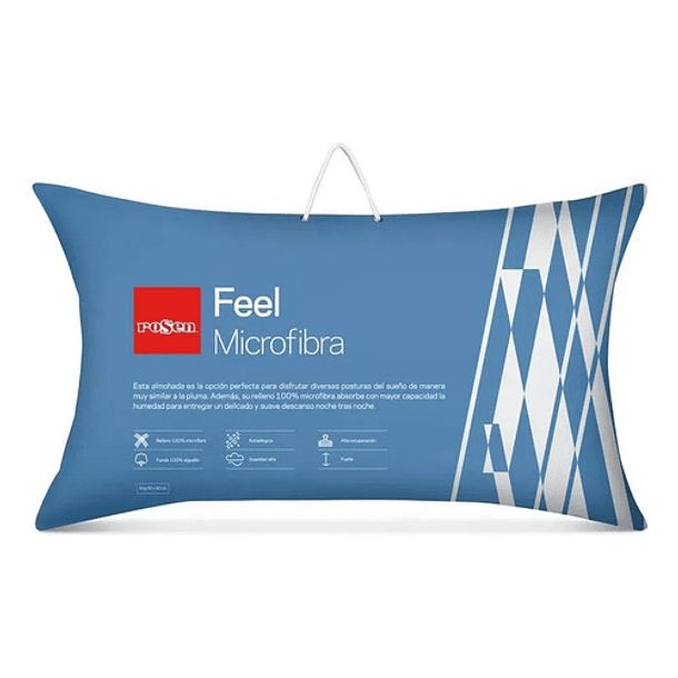 ALMOHADA FEEL MICROFIBRA KING 50 X 90CM - ROSEN - 1