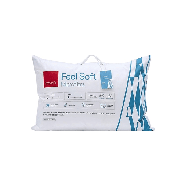 ALMOHADA SOFT MICROFIBRA 50 X 70 - ROSEN - 1