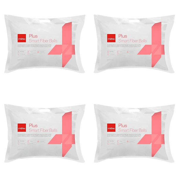 PACK 4 ALMOHADAS ROSEN PLUS AMERICANA 50 X 70 CM - 1