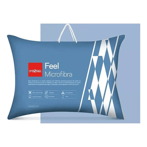 ALMOHADA FEEL MICROFIBRA AMERICANA 50 X 70CM - ROSEN - 1