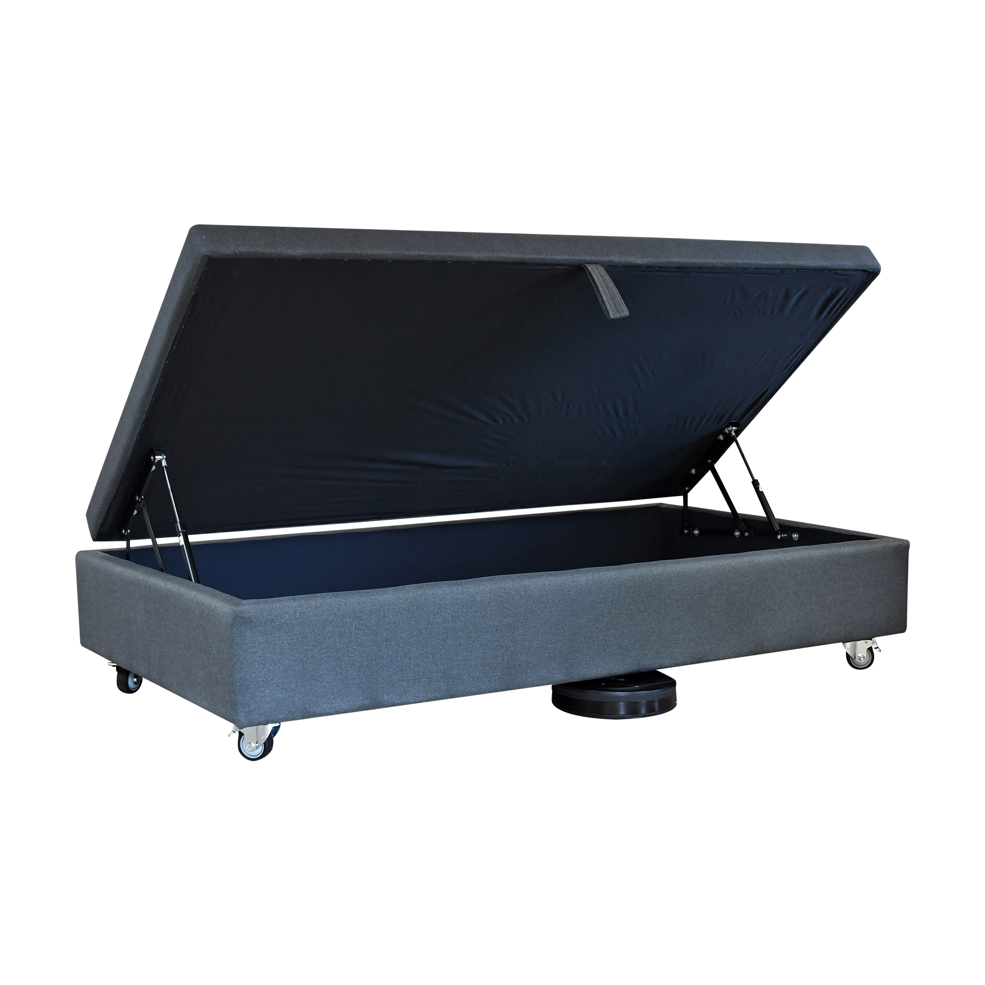 BASE DE CAMA BAUL 1 PLAZA LARGO 200 CM CON RUEDA DELUXE - 2
