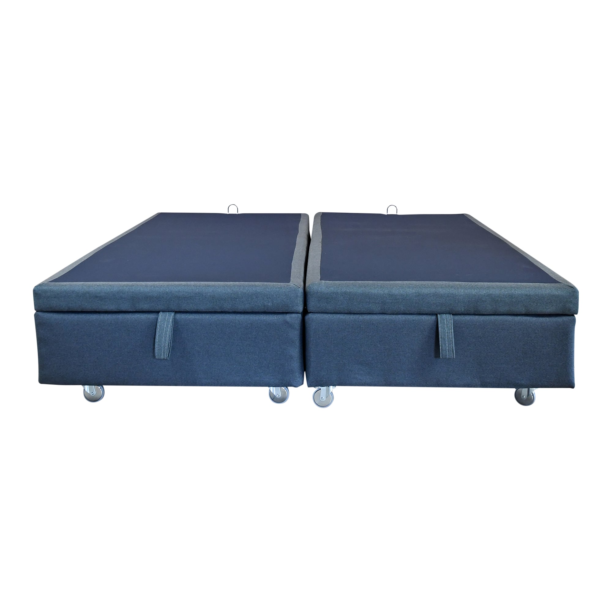 BASE CAMA BAUL 2 PLAZAS L190CM RUEDA PYTON - 1