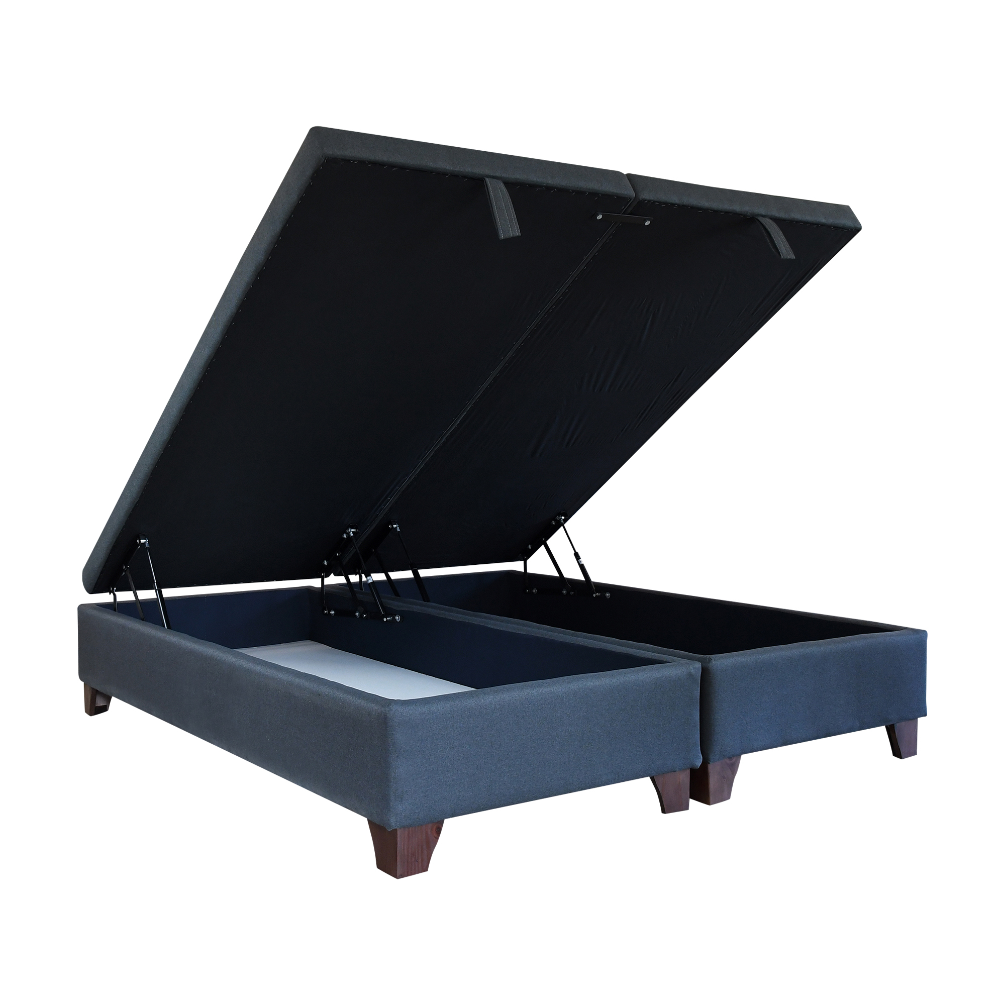BASE CAMA BAÚL SUPER KING. PATAS 11 CM IDEAL PARA ASPIRADORA ROBOT - 2