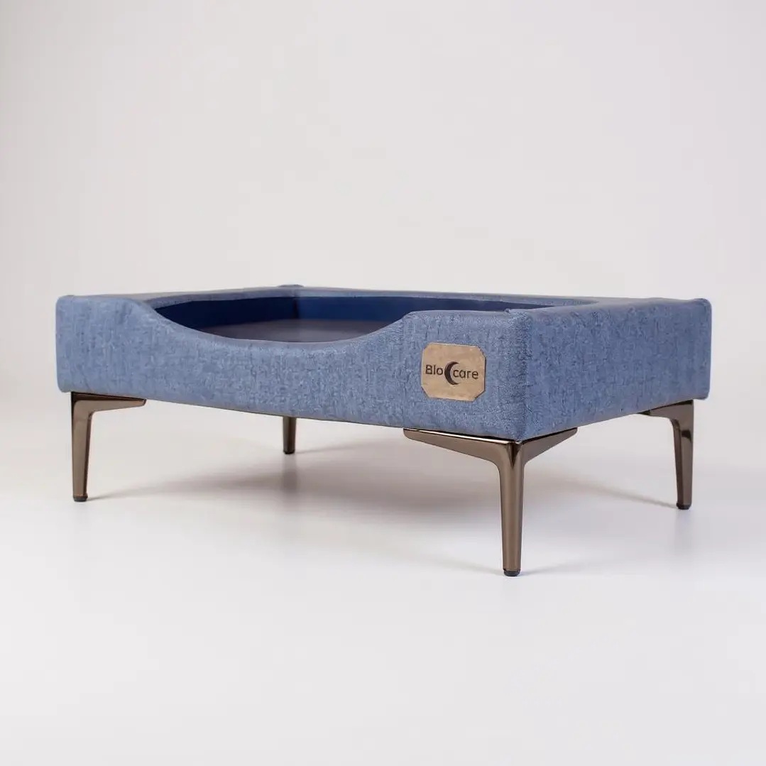 CAMA DE MASCOTAS - TALLA S (55X40 CM) / PATA CROMADA 15 CM - 3
