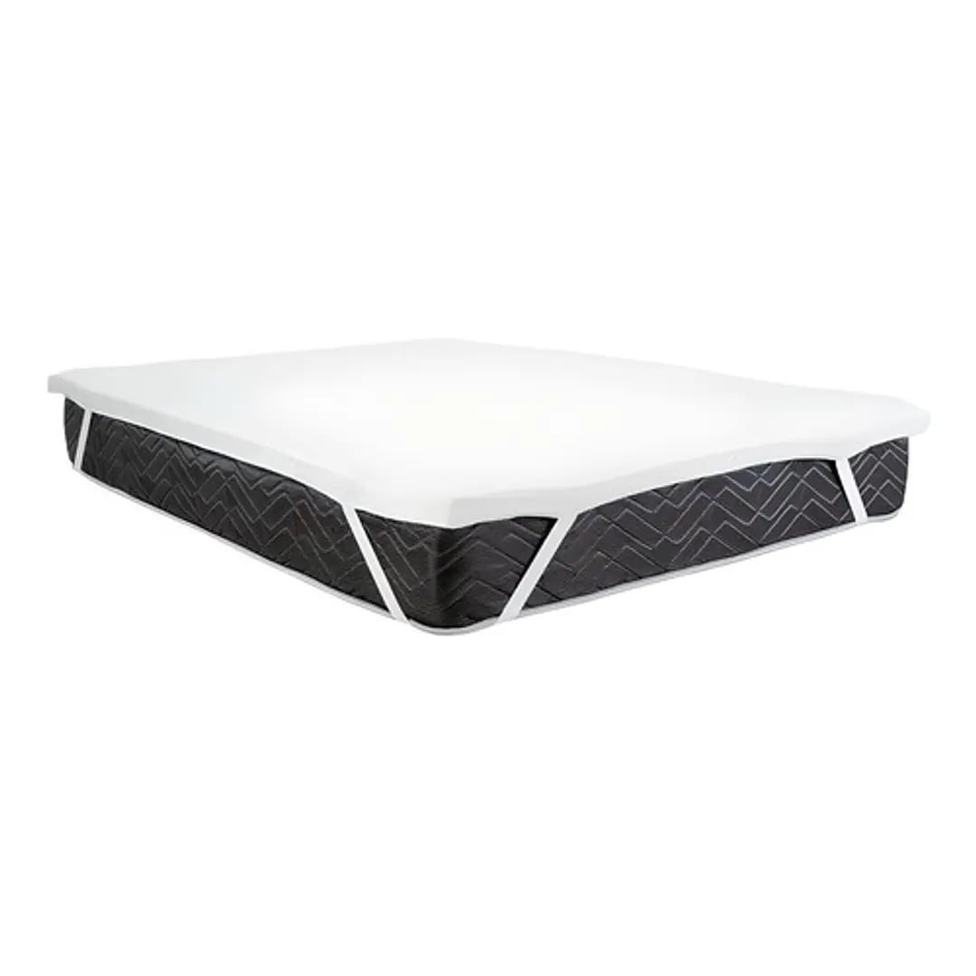 SOBRE COLCHON TOPPER DE ESPUMA VISCO ELASTICO SUPER KING - 1