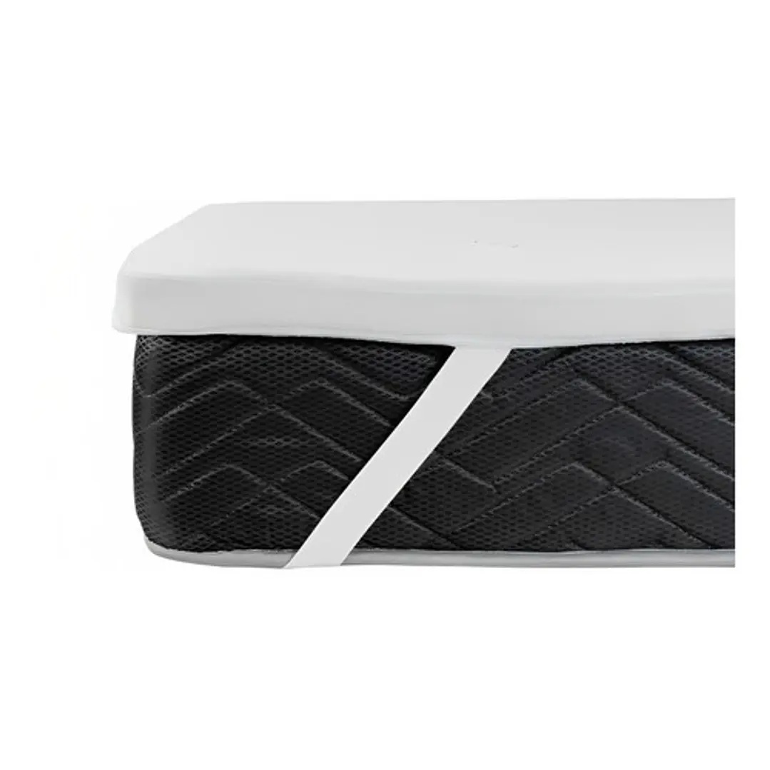 SOBRE COLCHON TOPPER DE ESPUMA VISCO ELASTICO SUPER KING - 2