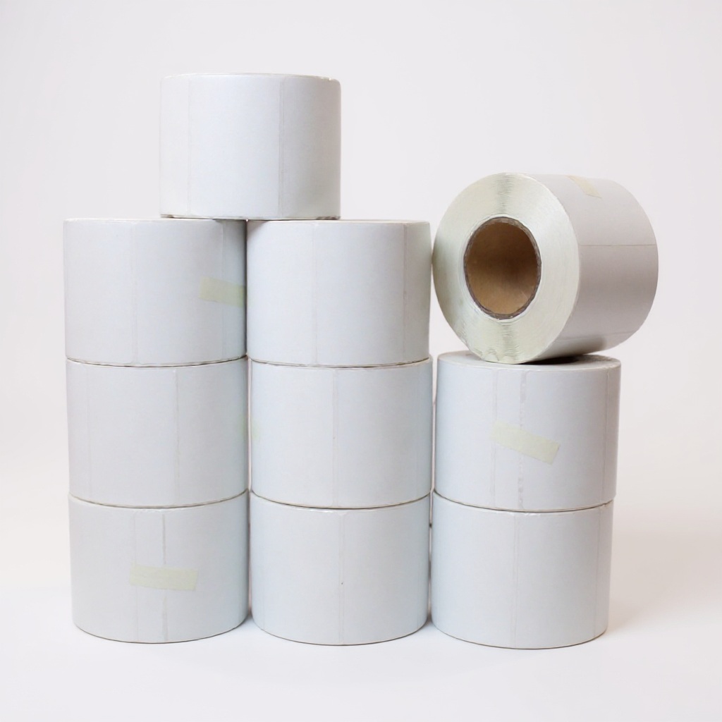 ETIQUETA TE RMICA AUTOADHESIVA 60X40 MM – PACK 10 ROLLOS (8000 UNIDADES) - 1