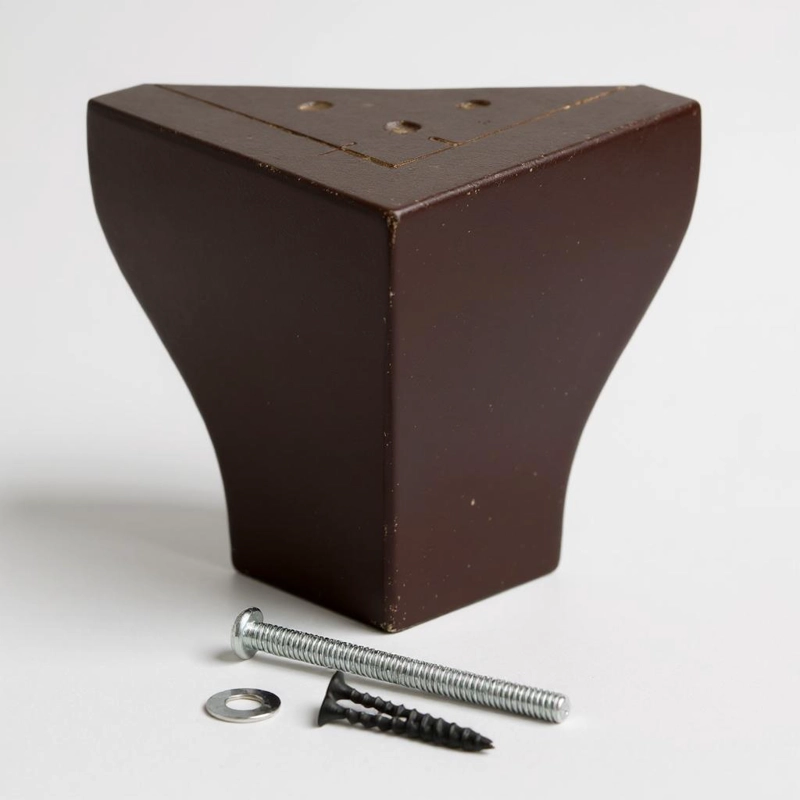 BASE CAMA BAUL 2 PLAZAS DIVIDIDA L190 (NEGRO) / PATAS DE MADERA 11 CM / CON REFUERZO - 2
