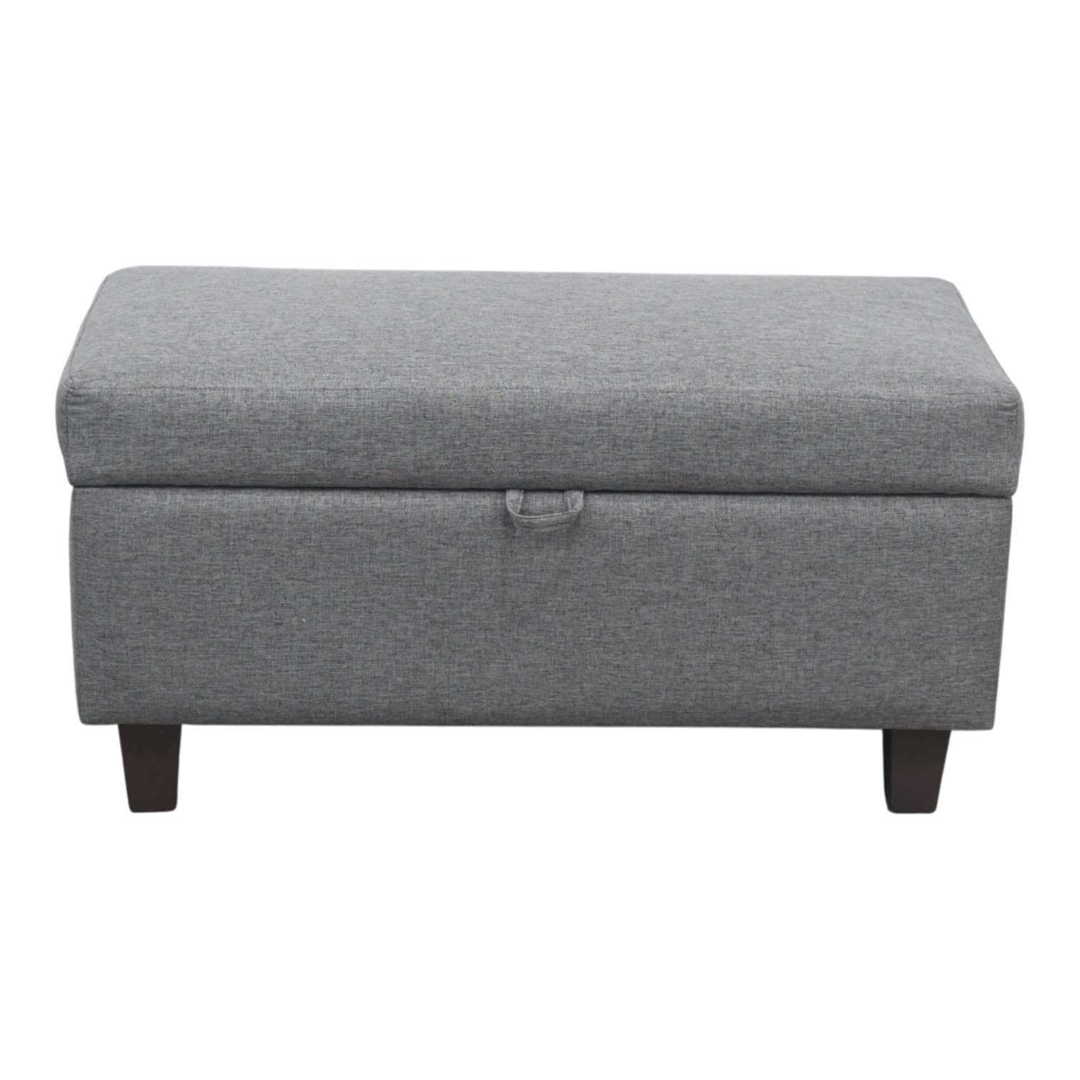 BANQUETA PIECERA  90 CM TAPIZ GENOVA (GRAFITO) - 3