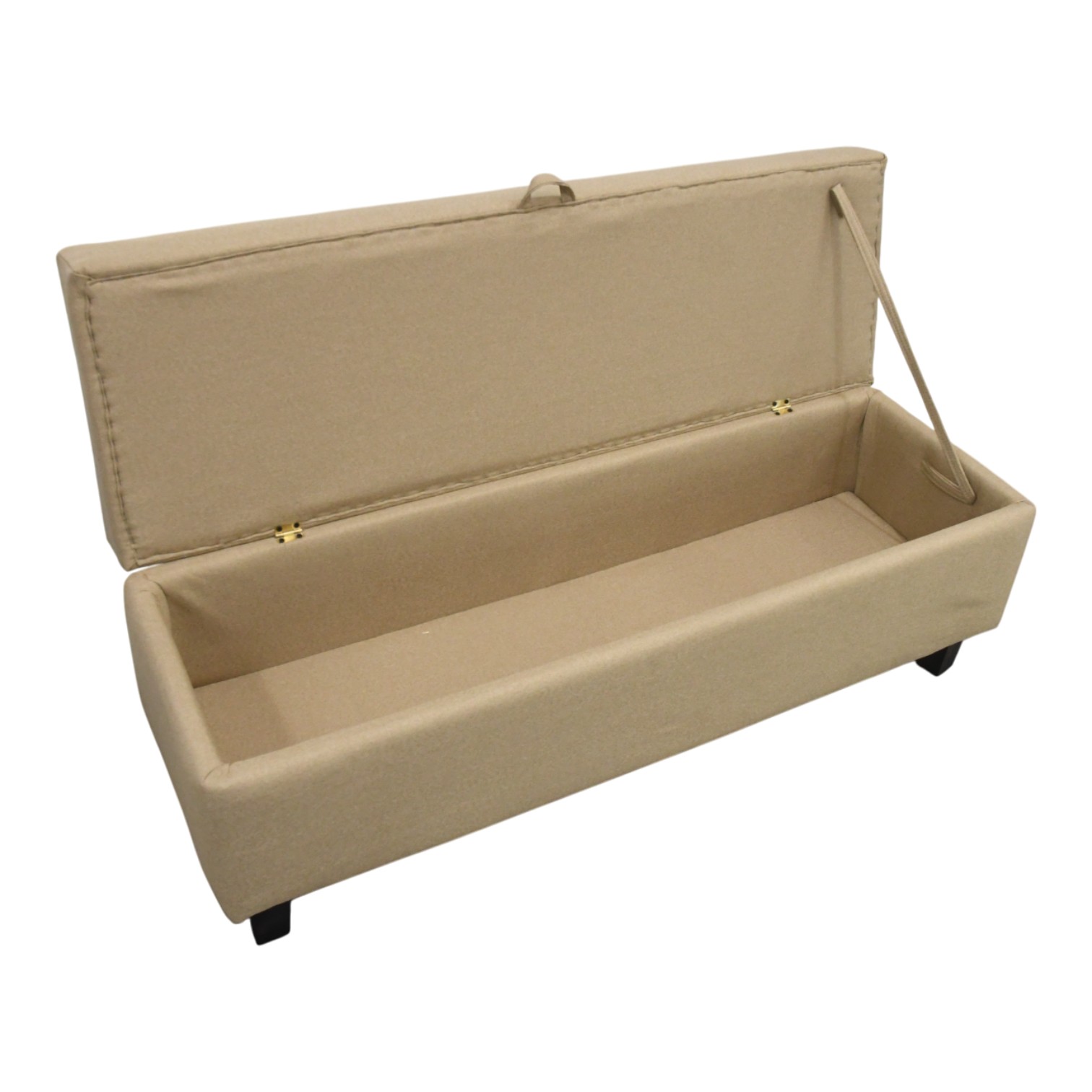 BANQUETA PIECERA  130 CM TAPIZ GENOVA (BEIGE) - 2