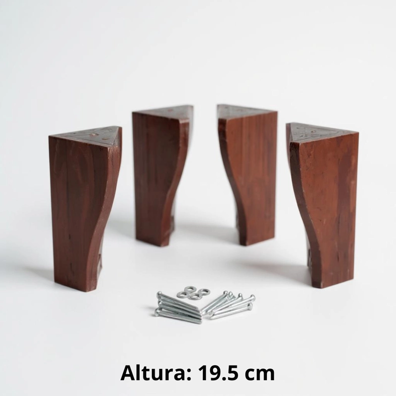 CAMA 1 PLAZA BOX 13 CM L190 CM + COLCHON MODELO IDEAL / CON PATAS DE 19.5 CM (GRIS) - 3