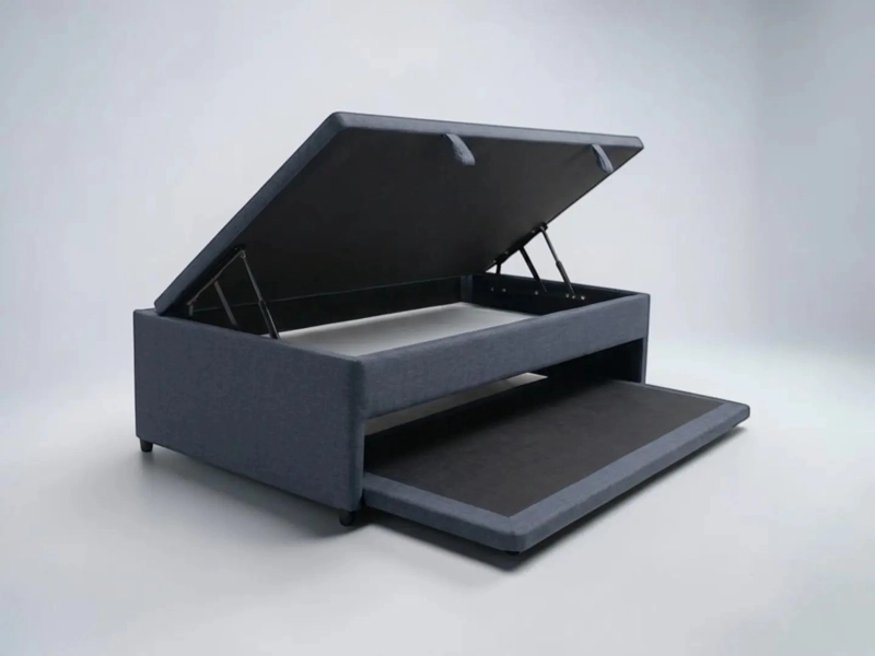 BASE NIDO BAUL TRIPLE 1.5 PLAZA - 200 CM ARRIBA / 190 CM ABAJO - 1
