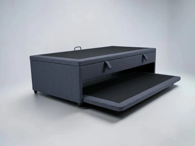 BASE NIDO BAUL TRIPLE 1.5 PLAZA - 200 CM ARRIBA / 190 CM ABAJO - 2