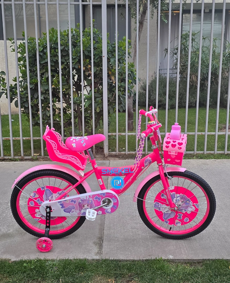 BICICLETA ARO 20 INFANTIL QUEEN ROSADA YD - 1