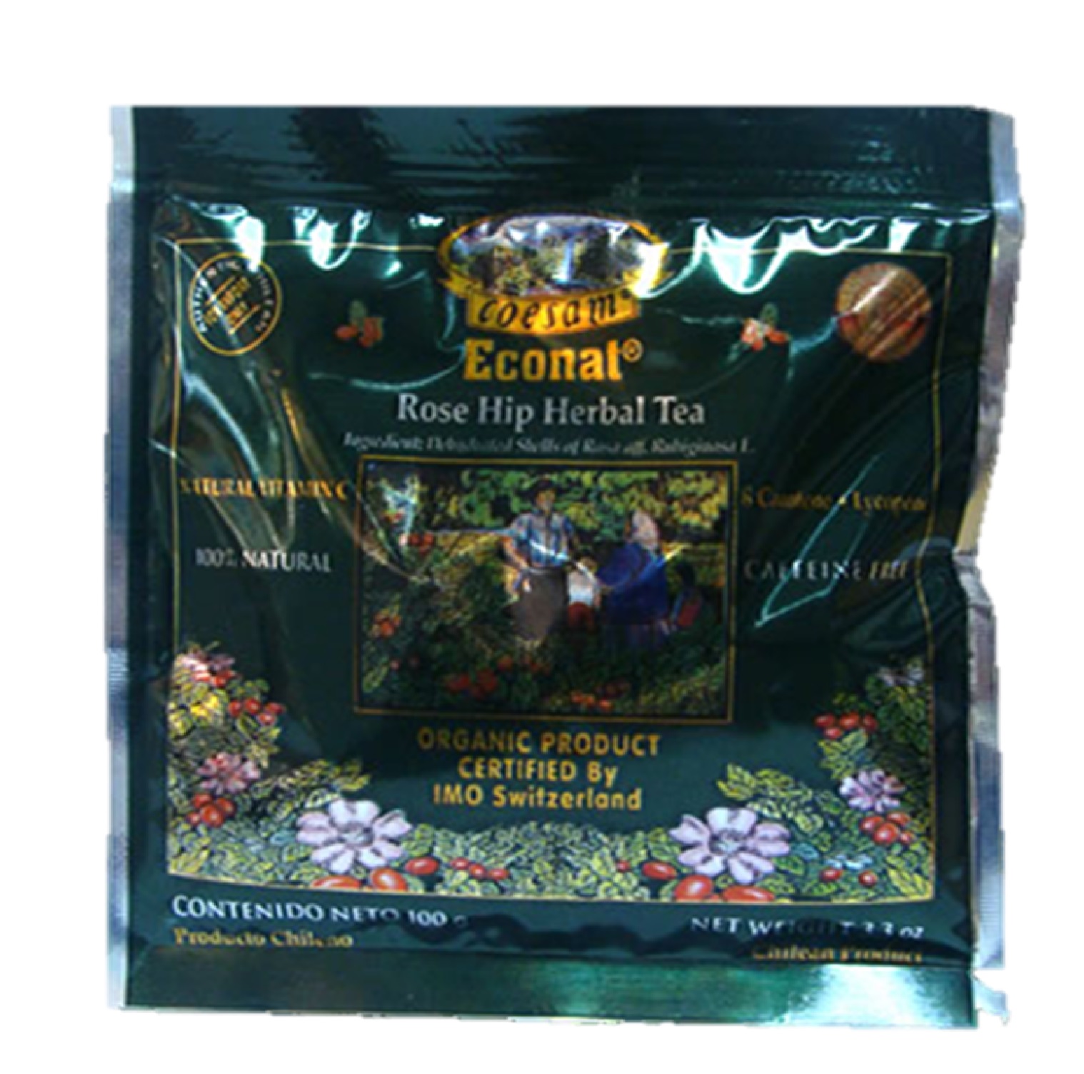 TÉ DE ROSA MOSQUETA EN BOLSAS ALUMINIZADAS 100 G - 1