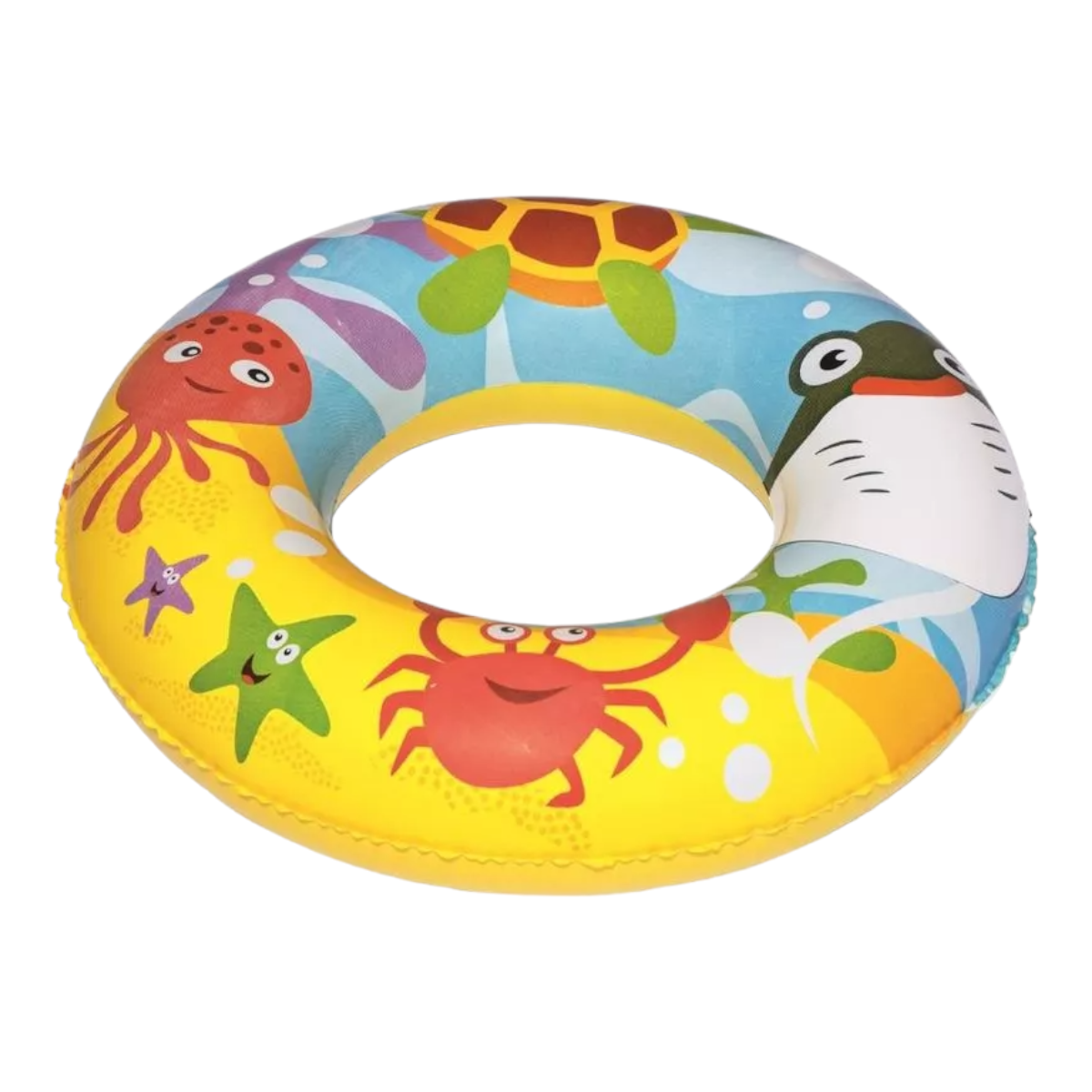 PISCINA INFLABLE REDONDA NIÑOS 137 LITROS+PELOTA+FLOTADOR - 4