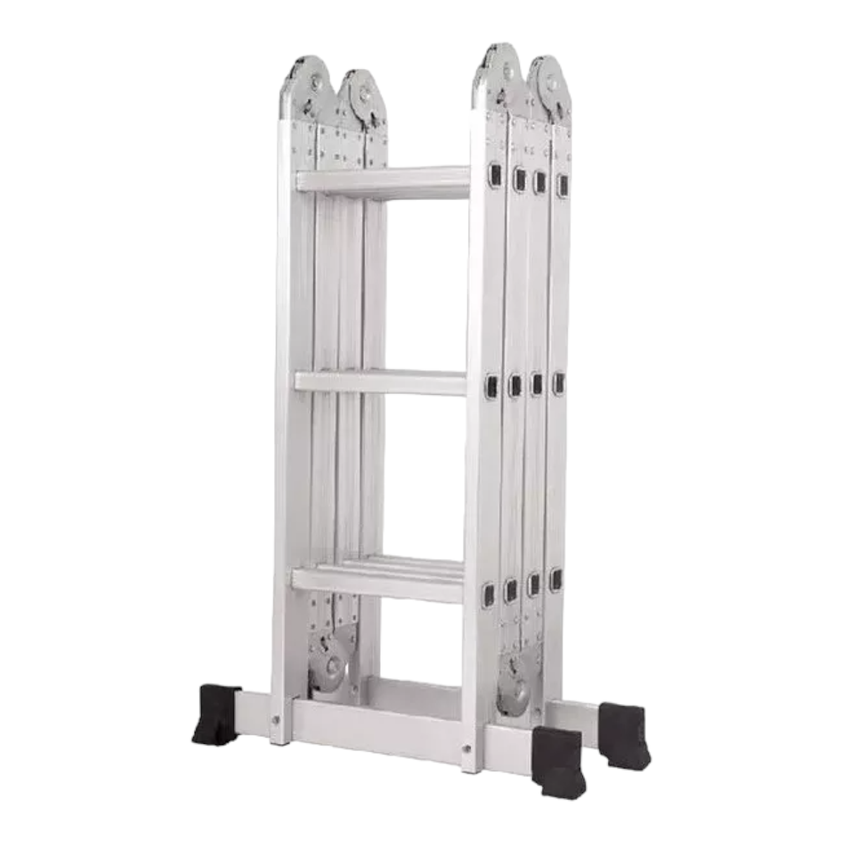 ESCALERA ARTICULADA MULTIPROPÓSITO PLEGABLE 12 PELDAÑOS - 1