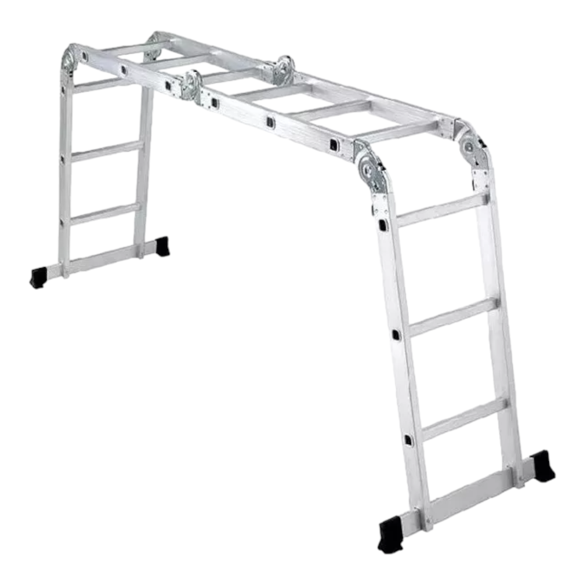 ESCALERA ARTICULADA MULTIPROPÓSITO PLEGABLE 12 PELDAÑOS - 2
